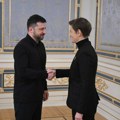 Zelenski se zahvalio Ani Brnabić na podršci teritorijalnom integritetu Ukrajine
