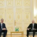 "Politički odnosi na visokom nivou" Predsednik Azerbejdžana nakon sastanka s Vučićem: Jača se strateško partnerstvo dveju…