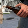 Prve slike nakon bacanja Molotovljevog koktela: Ekipa Telegrafa na mestu napada na Novom Beogradu