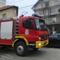 Gorela zgrada u centru Leskovca, nema povređenih