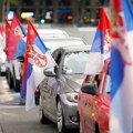 Automobili okićeni zastavama prodefilovali gradovima Srbije i regiona