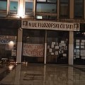 Filozofski fakultet traži profesionalnu istragu i kraj spekulacija
