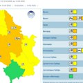 RHMZ Srbije upozorava na pojavu kiše koja će se lediti pri tlu