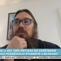 Sveštenik Nikola Simić iz Eparhije šumadijske o pritiscima SPC zbog podrške studentima (VIDEO)