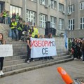 Niški studenti proglasili blokadu Rektorata do ispunjenja zahteva