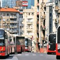 Većina linija GSP funkcioniše normalno, osim nekoliko u Zemunu i na Novom Beogradu