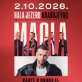 VELIKI MUZIČKI SPEKTAKL U KRAGUJEVCU: Magla bend 2. oktobra stiže u Halu Jezero!