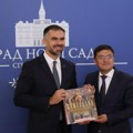 Mićin i Samijev potpisali pismo o namerama o saradnji između Novog Sada i Samarkanda