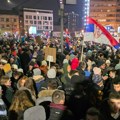 "Sretnimo se na Sretenje": Veliki studentski skup u Kragujevcu: Blokiran Lepenički bulevar (foto, video)