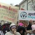 Protest zaposlenih u Apotekarskoj ustanovi Kragujevac