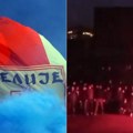 Noćna akcija: Delije upale na stadion Partizana (VIDEO)