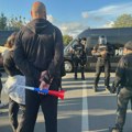U Veterniku dva skupa: Prisutne jake policijske snage