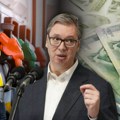 Vučić o poskupljenju goriva: "Doneli smo odluku da rast cene danas bude najviše tri dinara"