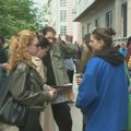 Protest studenata i svečanost povodom rođendana Akademije umetnosti u Novom Sadu