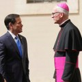 Rubio kod pape Lava XIV, slede susreti sa Parolinom, Tajanijem, Krozetom i Meloni