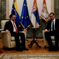 "Srbija i Venecuela su istinski prijatelji": Predsednik Vučić na sastanku sa ministrom Ivanom Hilom Pintom (foto)