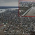 Voda došla do 2. Sprata: Pogledajte kako izgleda Orsk iz vazduha nakon pucanja brane na Uralu katastrofi se ne nazire kraj…