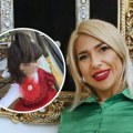 (Фото) мала Леа у црвеној хаљини за принцезе: Ево где је била ћерка Јоване Јеремић док се Јутарњи програм снимао у вили…
