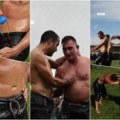 Pogledajte kako se rvu nauljeni Bugari! Jedan na jedan u bivoljoj koži dok se ulje sliva niz telo - ovako se čuva vekovna…