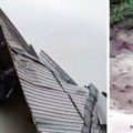 (Video) Jak vetar stigao i do Rumunije: Grad tukao po njivama, nevreme za 15 minuta sve opustošilo: "Toliko se smračilo da se…