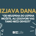 Izjava dana: „Od neuspeha do uspeha možete, ali izgovori vas tamo neće odvesti“