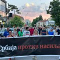 Održan deseti protest „Srbija protiv nasilja“ u Kragujevcu