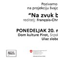 U cilju promocije Frankofonije u Pirotu, biće prikazan film „Na zvuk bubnja“