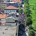 (Foto/video) pogledajte kako su prijepoljci proslavili Svetog Vasilija Ostroškog Litija prošla ulicama sa dugačkom trboojkom