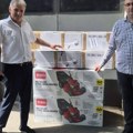 Jkp Komunal iz malog iđoša dobio novu opremu Opština kupila trimera i kosilice