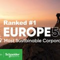 Schneider Electric proglašen najodrživijom korporacijom u Evropi po izboru firme Corporate Knights