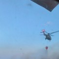 (Foto, video) gori 60 hektara, vatrogasci se bore sa vatrom: Spasili više od 20 kuća od požara kod Negotina