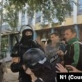 Nastavljena blokada suda i tužilaštva u Novom Sadu, policija odgurala demonstrante