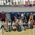Mališani vrtića “My way” na treningu sa košarkašima KK Pirot