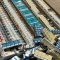 Zaplenjeno više od 2.000 paklica cigareta