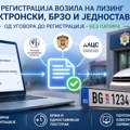 Kraj šalterske papirologije Registracija lizing vozila sada potpuno elektronski