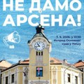 Studenti pozvali na podršku Arsenu Milosavljeviću: Presuda u ponedeljak pred Višim sudom u Nišu