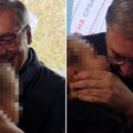 "Danas sam dobio najslađi poljubac od jedne princeze": Vučić objavio dirljiv snimak susreta sa devojčicom u Kovilovu