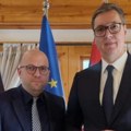 Vučić sa Saracinom o predstojećem sastanku u Briselu i situaciji na KiM