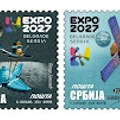 Poštanske marke o specijalizovanoj izložbi EXPO 2027 u Beogradu