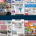 Naslovne strane današnjih novina: Prelistavanje štampe za utorak, 25. novembar 2025. godine