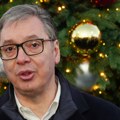 Вучић у новогодишњем селу испред Скупштине: Очекујем да Руси и Мађари заврше посао око НИС