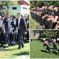 (Foto) „grad će nastaviti da pomaže rad vatrogasne brigade i doborovoljnih vatrogasnih društava” Otvoren „Vatrogasni…