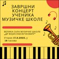 Završni koncert učenika Muzičke škole
