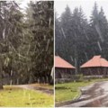 Pao prvi sneg u Srbiji: Pahulje na Goliji iznenadile turiste, RHMZ upozorava na snežni pokrivač (VIDEO)