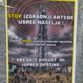 Zbog planirane izgradnje 5G stuba u centru naselja najavljen protest za sutra