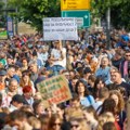 Završen sedmi protest dela opozicije u Beogradu: Bio blokiran auto-put kod Mostara u oba smera, saobraćaj normalizovan