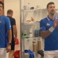 Svaki Srbin će biti ponosan: Ori se poznata pesma u svlačionici naših tenisera - Novak predvodi (video)