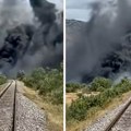 Drama u Podgorici: Bukte požari velikih razmera, ugroženi stambeni objekti (Video)