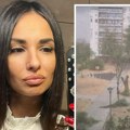 "Auto mi je ostao ispod drveta!" Naša pevačica usnimila oluju u Beogradu: Vetar lomio sve pred sobom!
