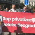 Protest zaposlenih Apoteke Beograd: "Neko mora da preuzme odgovornost, kasni nam pet i po plata"